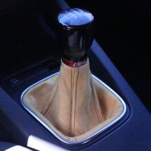 Yellow Suede Shift Boot